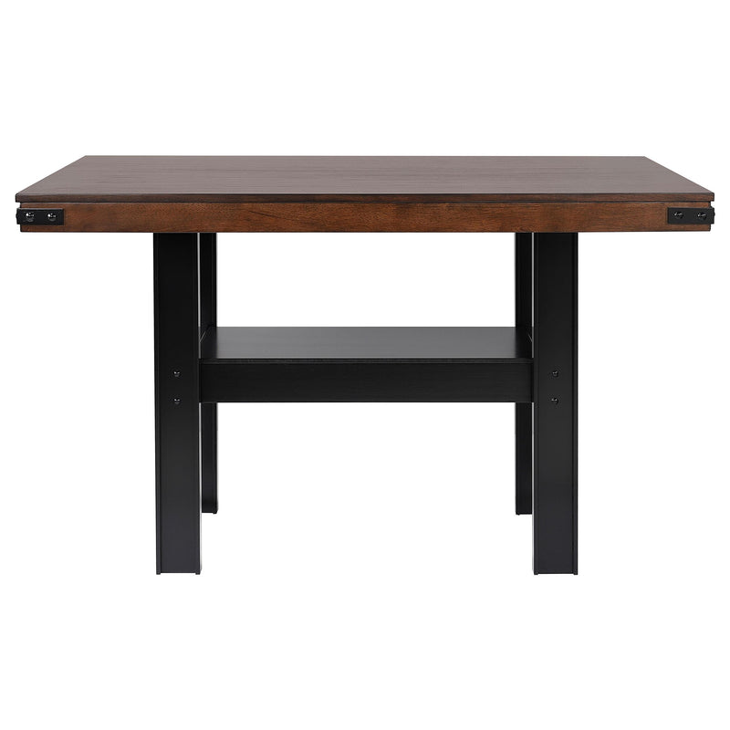 Patterson 60-inch Counter Height Dining Table Mango Oak - detail 3