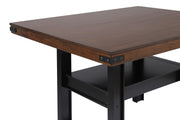 Patterson 60-inch Counter Height Dining Table Mango Oak - detail 6
