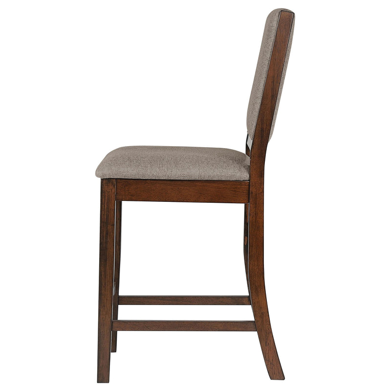Patterson Upholstered Counter Chair Mango Oak (Set of 2) - detail 6