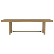 Arini 5-piece Extension Leaf Dining Table Set Sand Wash - detail 4