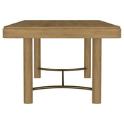 Arini 5-piece Extension Leaf Dining Table Set Sand Wash - detail 5