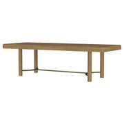 Arini 104-inch Extension Leaf Dining Table Sand Wash - detail 7