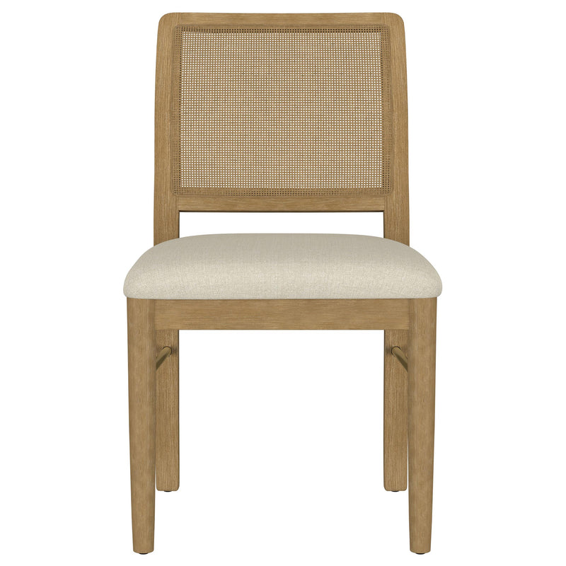 Arini Rattan Cane Dining Side Chair Sand Wash (Set of 2) - detail 4