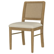 Arini Rattan Cane Dining Side Chair Sand Wash (Set of 2) - detail 5