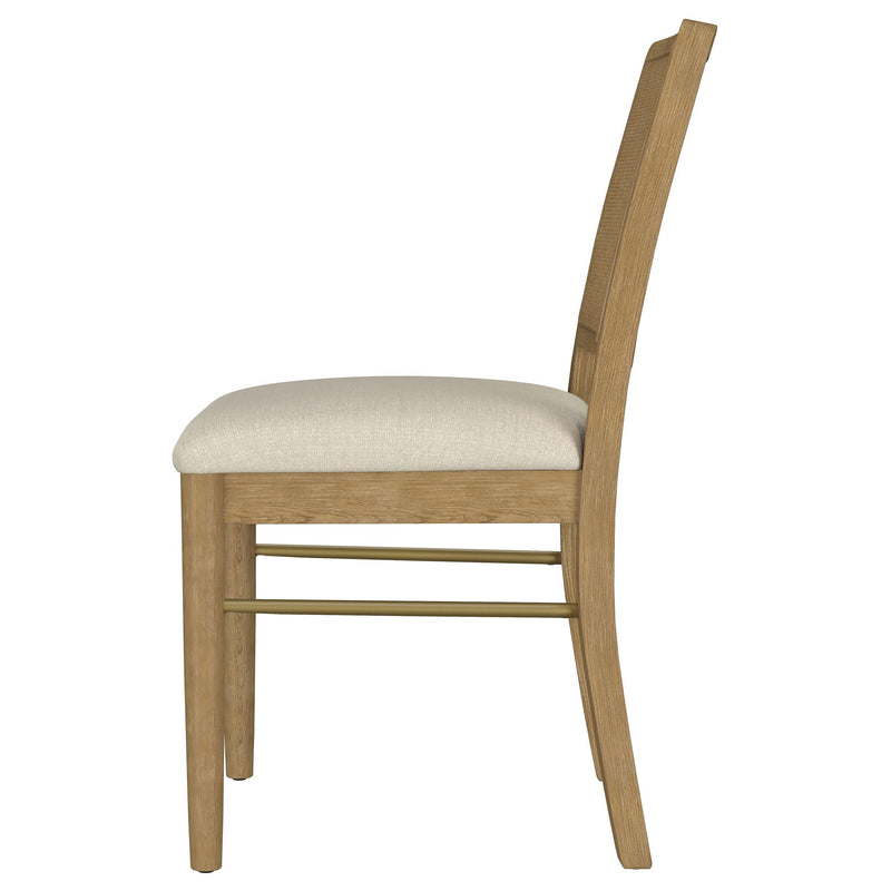 Arini Rattan Cane Dining Side Chair Sand Wash (Set of 2) - detail 6