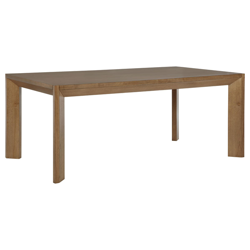 Bruner 7-piece 72-inch Rectangular Dining Set Natural Brown - detail 3