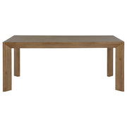 Bruner 7-piece 72-inch Rectangular Dining Set Natural Brown - detail 4