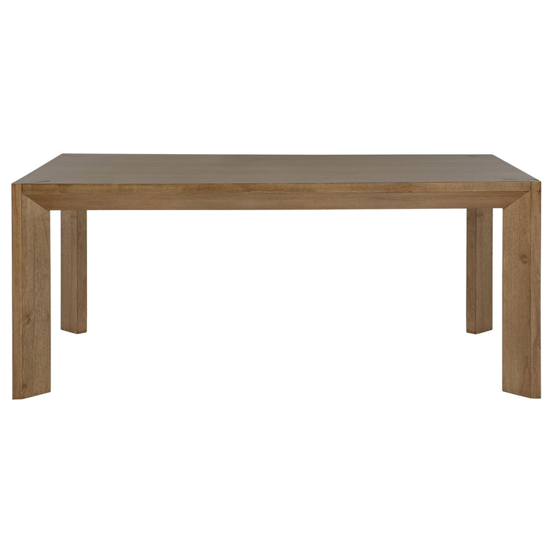 Bruner 7-piece 72-inch Rectangular Dining Set Natural Brown - detail 4
