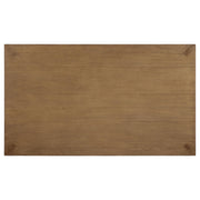 Bruner 72-inch Rectangular Wood Dining Table Natural Brown - detail 5