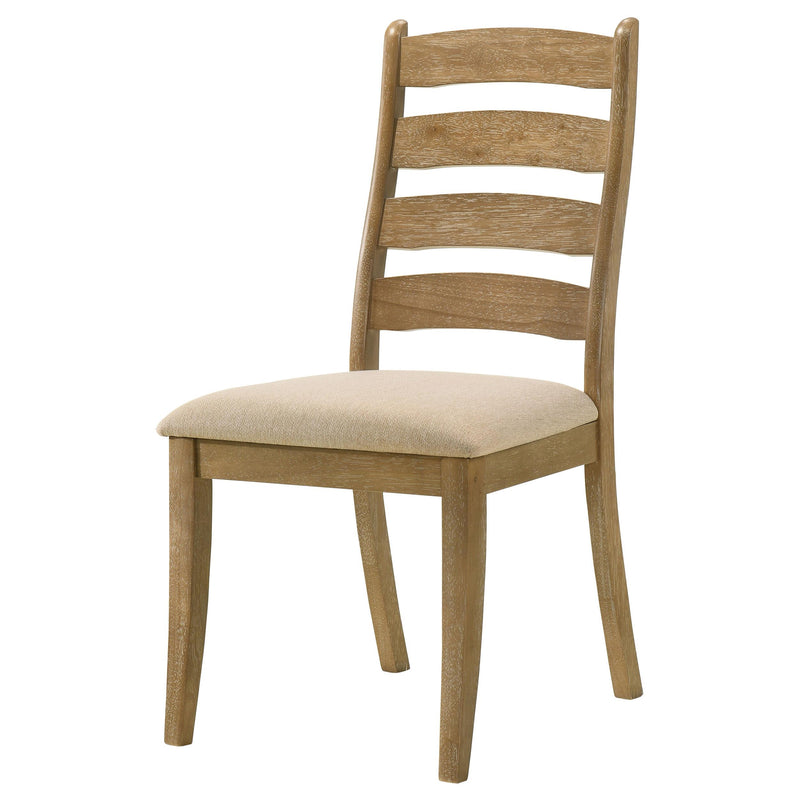 Danvers Wood Dining Side Chair Brown Oak (Set of 2) - detail 5