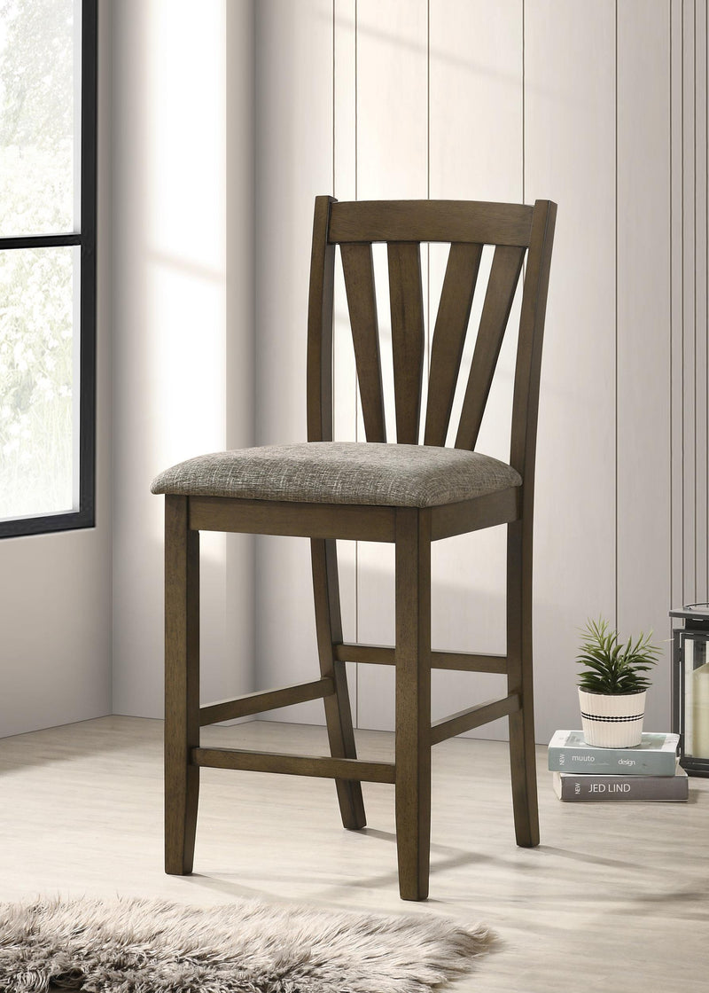 Canfield Counter Height Dining Side Chair Brown (Set of 2) - alternate view