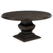 Twyla 5-piece Round Wood Dining Room Table Set Dark Cocoa - detail 3