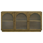 Castlewood 71-inch Dining Sideboard Buffet Server Brown Oak - detail 3