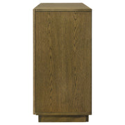 Castlewood 71-inch Dining Sideboard Buffet Server Brown Oak - detail 6