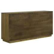 Castlewood 71-inch Dining Sideboard Buffet Server Brown Oak - detail 7