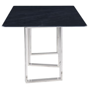 Desden 79-inch Rectangular Sintered Stone Dining Table Grey - detail 5