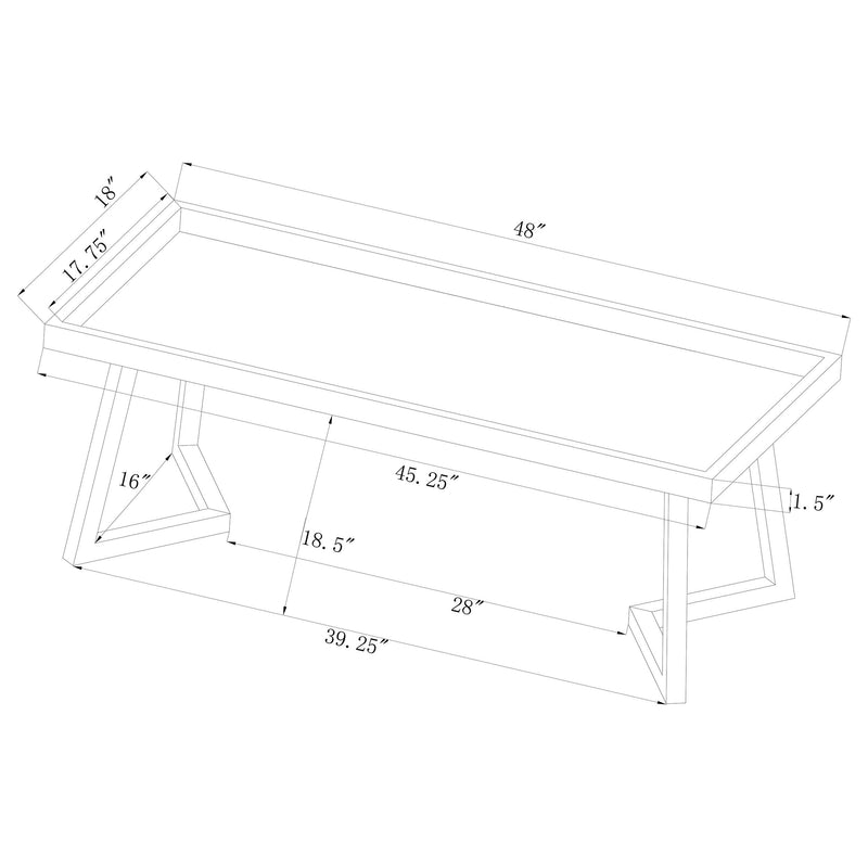 Beaufort Velvet Upholstered Dining Bench Steel Grey - detail 6
