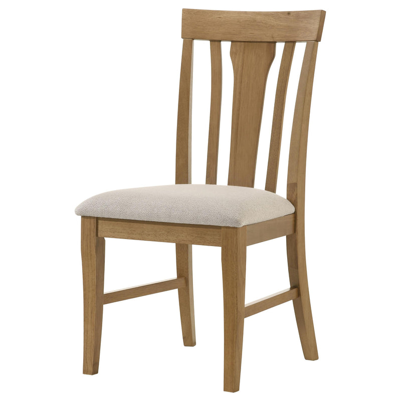 Hartville Dining Side Chair Natural Light Brown (Set of 2) - detail 5