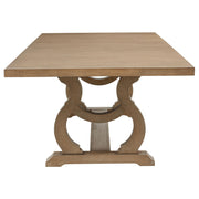 Brockway 104-inch Extension Leaf Dining Table Barley Brown - detail 6