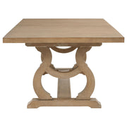 Brockway 104-inch Extension Leaf Dining Table Barley Brown - detail 7