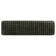 Misty Leather Upholstered Dining Bench Antique Espresso - detail 4
