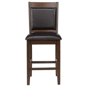 Dewey Upholstered Counter Chair Walnut (Set of 2) - detail 4