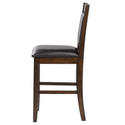 Dewey Upholstered Counter Chair Walnut (Set of 2) - detail 6
