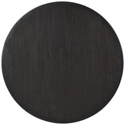 Leandro 60-inch Round Dining Table Burnished Black - detail 5