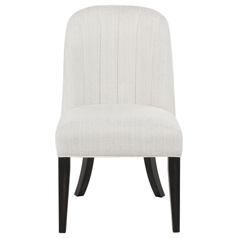 Leandro Upholstered Dining Side Chair Cream (Set of 2) - detail 4