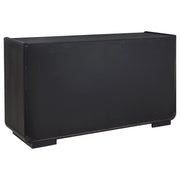 Leandro 2-drawer Dining Sideboard Server Burnished Black - detail 6