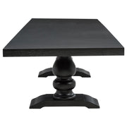 Phelps 9-piece Rectangular Dining Table Set Distressed Noir - detail 5