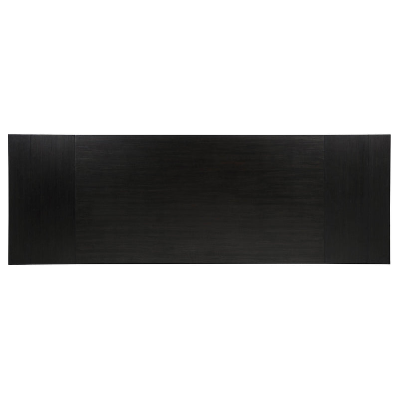 Phelps 9-piece Rectangular Dining Table Set Distressed Noir - detail 6