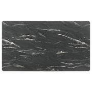 Crestmont 78-inch Extension Dining Table Black Faux Marble - detail 7