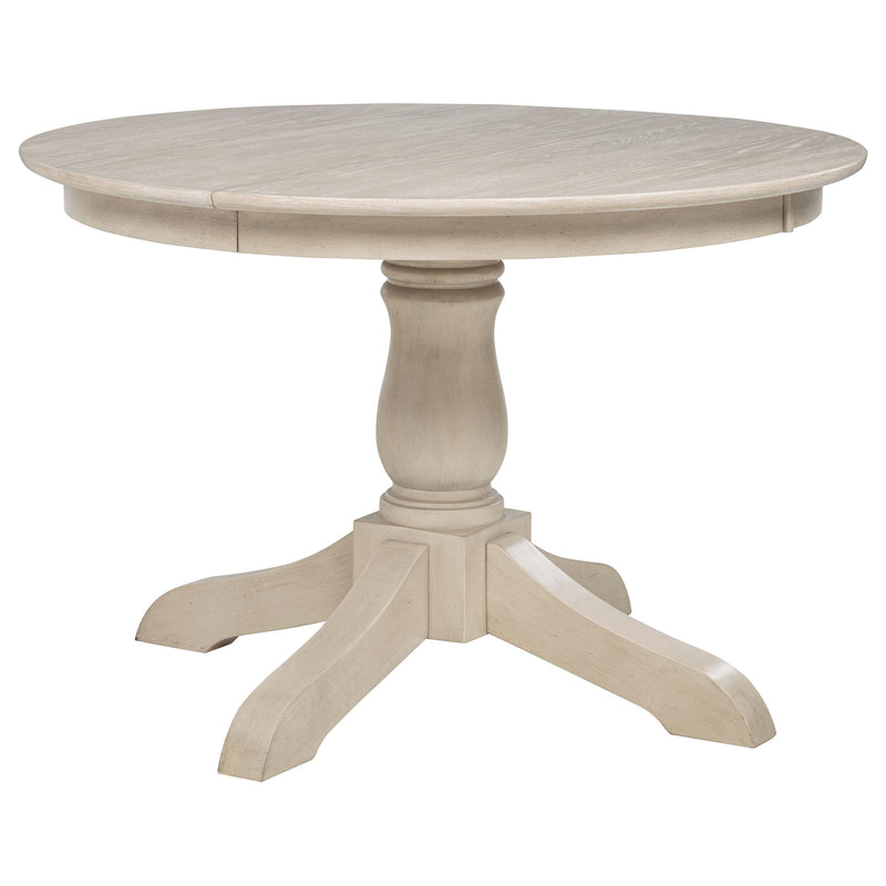 Orrison 7-piece Oval 62-inch Extension Leaf Dining Set Linen - detail 8