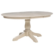 Orrison Oval 62-inch Wood Extension Leaf Dining Table Linen - detail 3