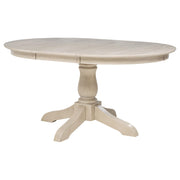 Orrison Oval 62-inch Wood Extension Leaf Dining Table Linen - detail 7