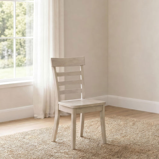 Orrison Ladder Back Dining Side Chair Linen (Set of 2) - alternate view