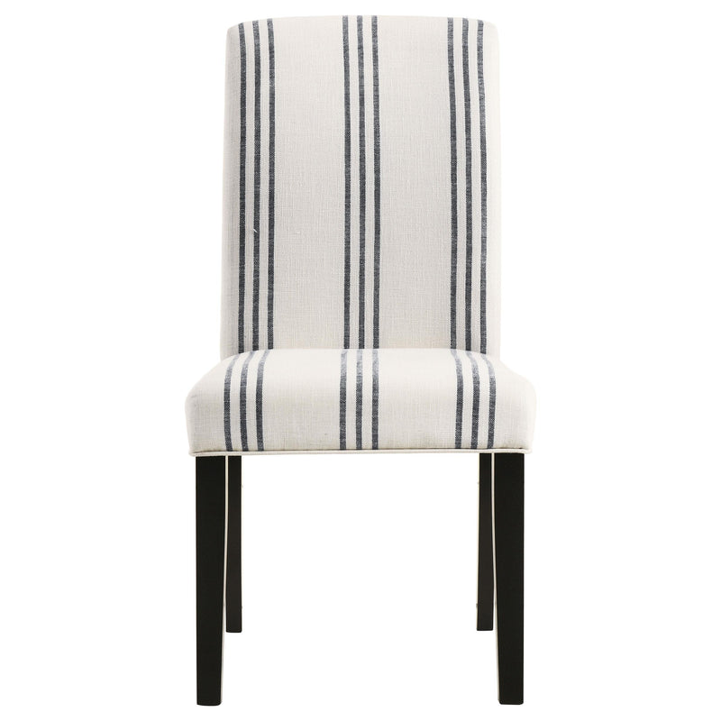 Herran Upholstered Dining Side Chair Beige (Set of 2) - detail 3