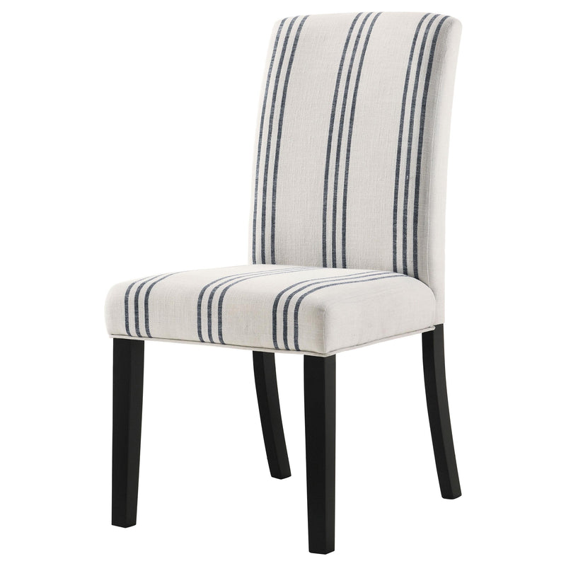 Herran Upholstered Dining Side Chair Beige (Set of 2) - detail 4
