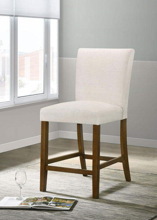 Paxton Upholstered Counter Height Dining Chair Beige (Set of 2) - alternate view
