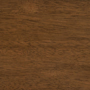 Paxton Round 48-inch Glass Top Wood Dining Table Brown - detail 5