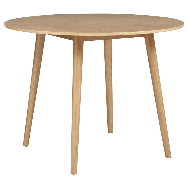 Andrews 5-piece Round Counter Height Dining Set Light Ash - detail 3