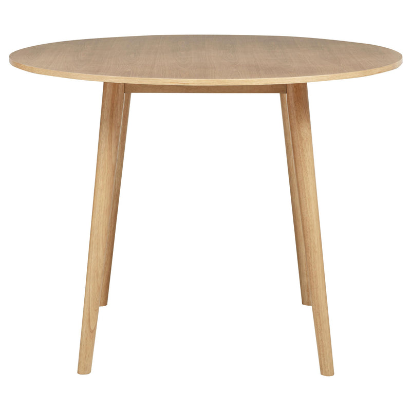 Andrews 5-piece Round Counter Height Dining Set Light Ash - detail 4