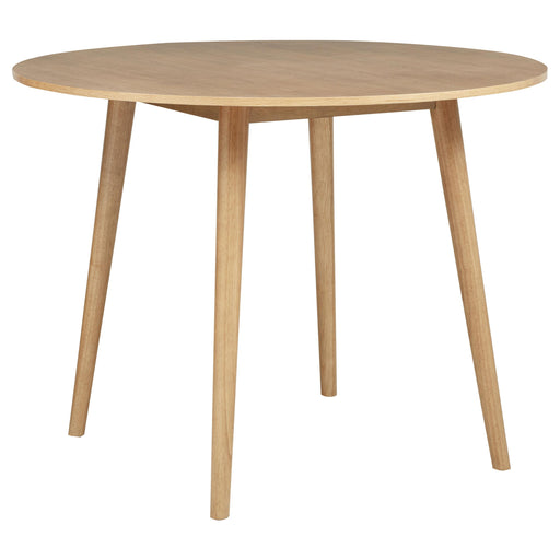 Andrews 48-inch Round Counter Height Dining Table Light Ash - alternate view