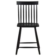 Andrews Windsor Counter Height Dining Side Chair Black (Set of 2) - detail 4