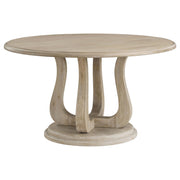 Trofello 5-piece Round Dining Table Set White Washed - detail 3