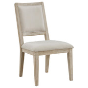 Trofello Cushioned Dining Side Chair White Washed (Set of 2) - detail 3