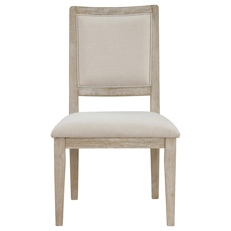 Trofello Cushioned Dining Side Chair White Washed (Set of 2) - detail 4