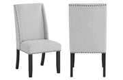 Crownmark Set of 2 Vance Wing Dining Chairs