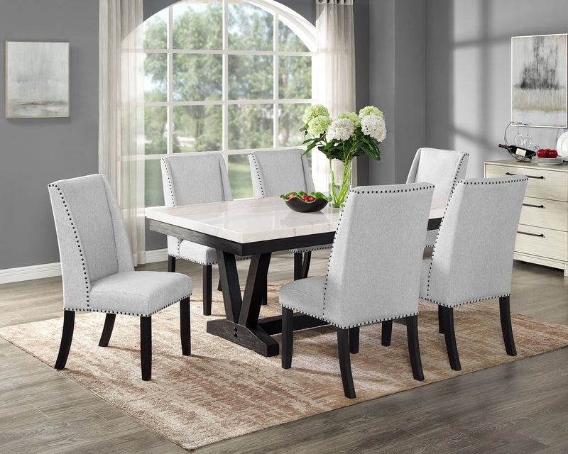 Varley Genuine Marble Dining Set